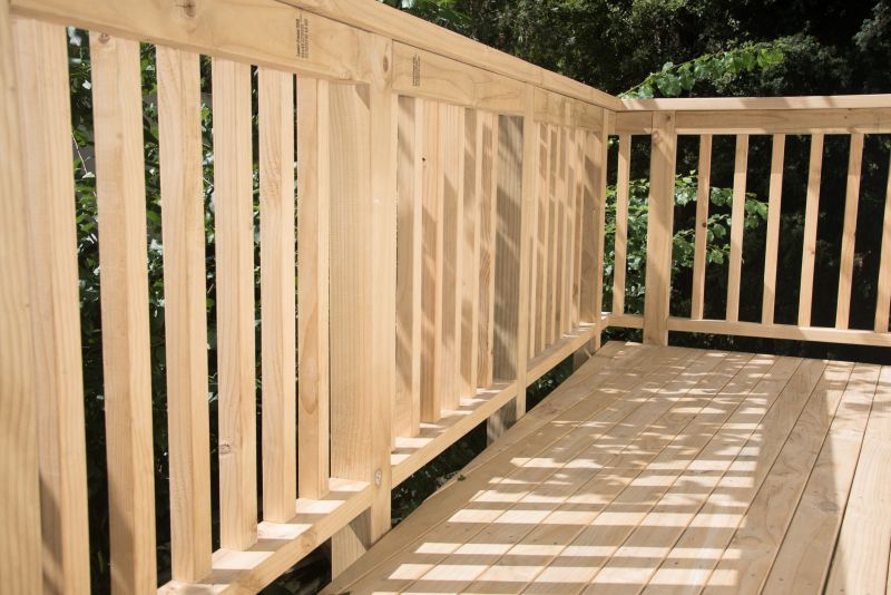 Traditional Wooden Deck